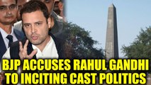 Bhima Koregaon Violence : BJP accuses Rahul Gandhi of inciting caste politics | Oneindia News