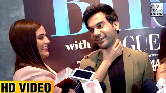 Rajkummar Rao's FUNNY Moment With Neha Dhupia On BFFs