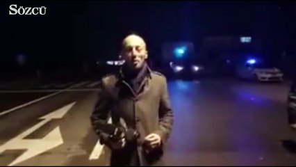 Jandarma, muhabire anons dersi verdi