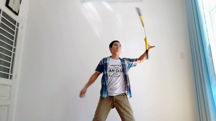 [NUNCHAKU TUTORIAL] Hướng dẫn kỹ thuật xoắn ngang và tung côn đổi tay. #nunchaku tutorial. #KANCLUB