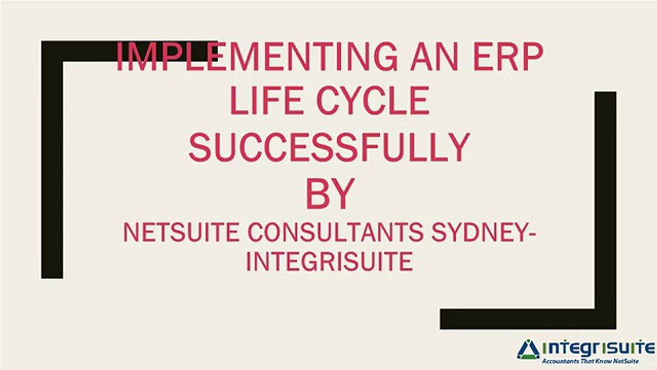 Cloud ERP Software & Systems with Netsuite Implementation Sydney