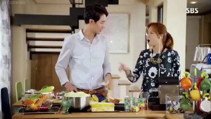 Korea Drama Cute Kiss and Romantic Moment