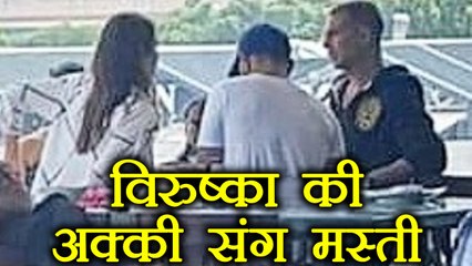 Virat Kohli Anushka Sharma spotted with Akshay Kumar in South Africa | वनइंडिया हिंदी