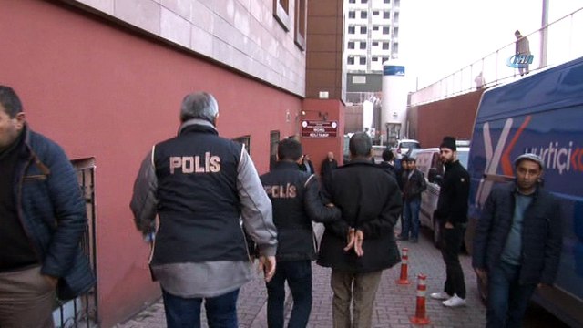 Kayseri'de 9 DEAŞ üyesi adliyeye sevk edildi