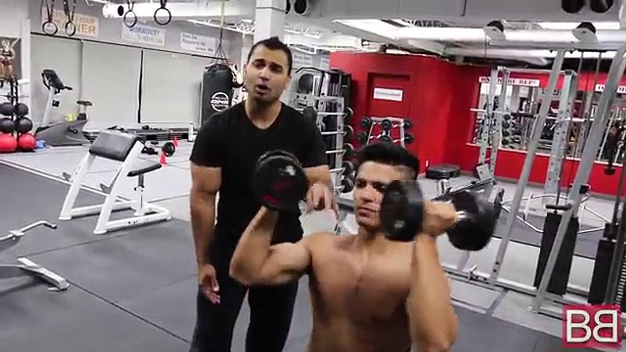 Complete SHOULDER WORKOUT ROUTINE for EXTREME PUMP! BBRT #19 (Hindi _ Punjabi)