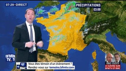 La météo pour ce mercredi 3 janvier 2018