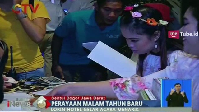 Kemeriahan Rayakan Malam Tahun Baru di Sentul