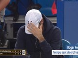 VIRAL: Tenis: Federer malu disorot kamera