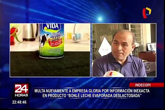 Indecopi multa nuevamente a empresa Gloria por información inexacta en otro producto