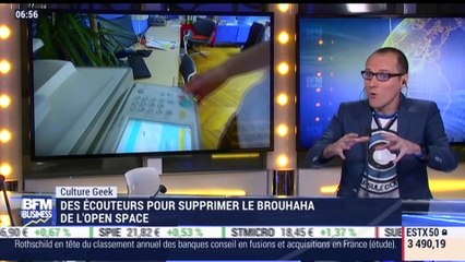 Anthony Morel: Des écouteurs pour supprimer le brouhaha de l'open space - 03/01