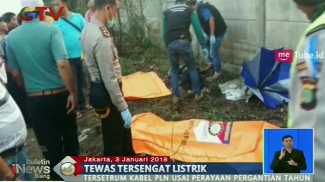 Tiga Orang Bocah Tewas Tersengat Listrik Saat Malam Tahun Baru
