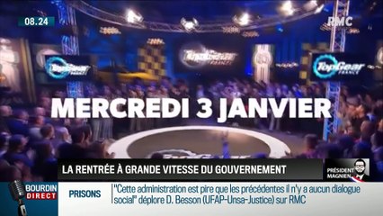 Président Magnien ! : La rentrée à grande vitesse du gouvernement - 03/01