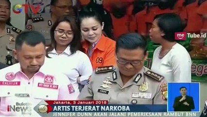 Jennifer Dunn Akan Jalani Pemeriksaan Rambut di BNN
