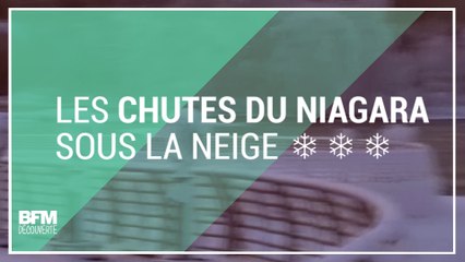 Les chutes du Niagara transformées en un royaume de glace