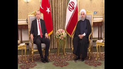 Cumhurbaşkanı Erdoğan, Ruhani ile telefonda görüştü