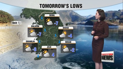 Cold, crisp weather continues until tomorrow _ 010318