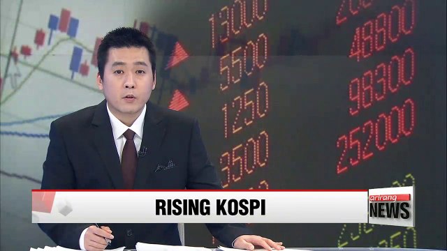 KOSPI continues 4 day upward streak, nearing 2,500 mark