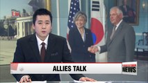 S. Korea and U.S. agree to continue diplomatic efforts to solve nuclear issue