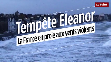 Tempête Eleanor : la France en proie aux vents violents