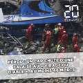 Pérou: Un car chute d'une falaise au «virage du diable», au moins 46 morts