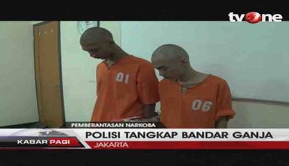 Polisi Tangkap 2 Bandar Ganja di Menteng