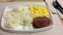 McDonald's of Hawaii Portuguese Sausage Breakfast Platter