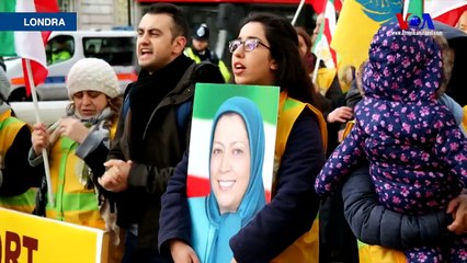Londra’dan İran Protestocularına Destek