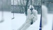 Boston Yeti makes his return to help residents during blizzard