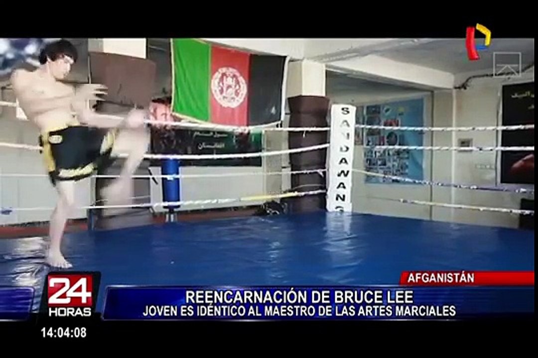 “Bruce Lee” afgano sueña con terminar la última película del fallecido actor