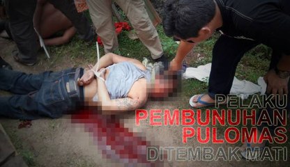 Kapten Perampokan Pulomas Ditembak Mati