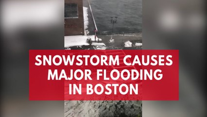 Winter Storm Grayson causes major flooding in Boston