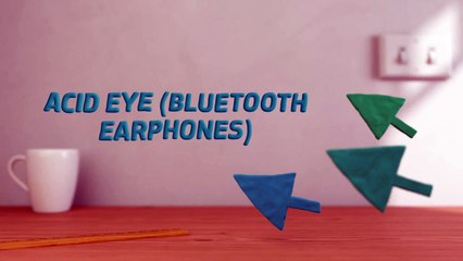 High Quality Bluetooth Earphones with mic (BRAND - ACID EYE)