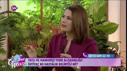 Tatlı ve hamur işi alışkanlığı