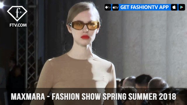 MaxMara Spring/Summer 2018 Collection Fashion Show Milan Fashion Week | FashionTV | FTV
