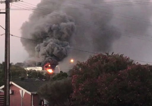 Fire Engulfs Large South Australian Abattoir