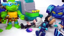 PJ Masks are dangerous! Cowabunga! Teenage Mutant Ninja Turtles! - DuDuPopTOY