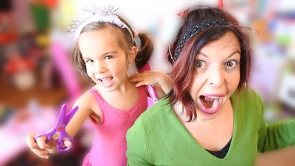 MA FILLE ME COUPE LES CHEVEUX : 5 COIFFURES SURPRISES ! - Alors Jolie ou pas ?
