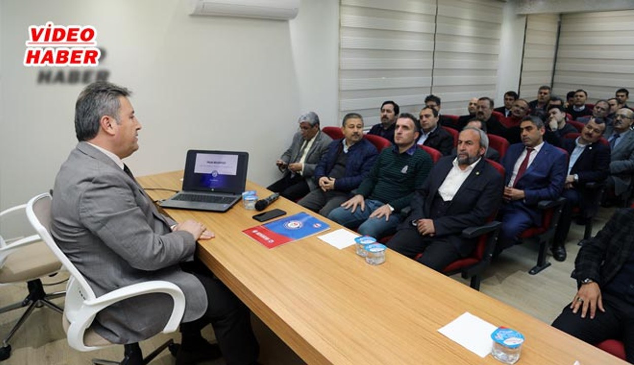 (3 Ocak 2018) BAŞKAN PALANCIOĞLU EĞİTİM-BİR SEN ÜYELERİYLE BULUŞTU