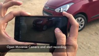 How to capture 360 spin of a car using Movense Software?