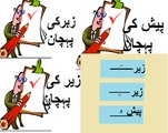 Urdu class 1 Lesson 17،  Urdu Araab, زیر زبر پیش، اردو اعراب