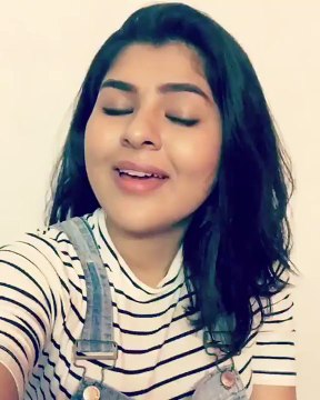 Nidhi Bhanushali Singing song