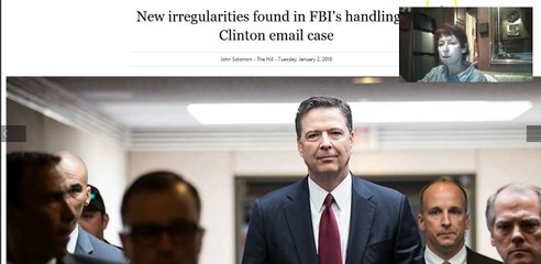 NEW IRREGULARITIES FOUND IN FBI HANDLING OF CLINTON EMAIL CASE