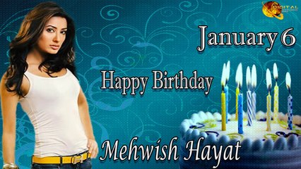 Happy Birthday Mehwish Hayat January 06