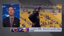 Minnesota Vikings vs Chicago Bears, Sam Bradfords return?