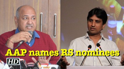 AAP picks Rajya Sabha nominees, triggering criticism