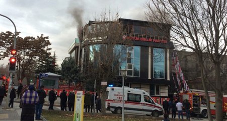 Destici'nin Odasındaki Klima Patladı, BBP Genel Merkezinde Yangın Çıktı
