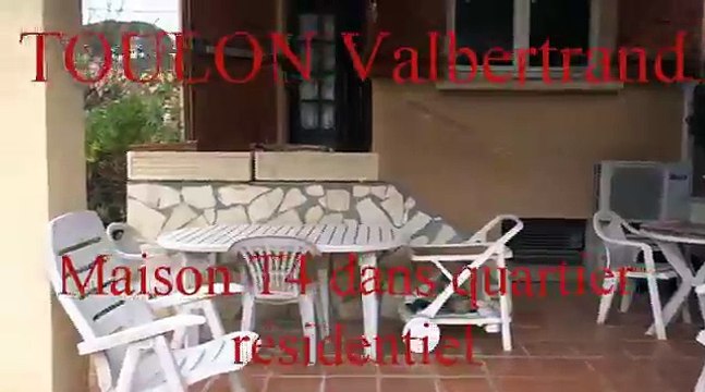 Vente maison T4 Toulon ouest - Beau potentiel