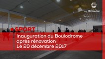 Inauguration du boulodrome du Marché Gare