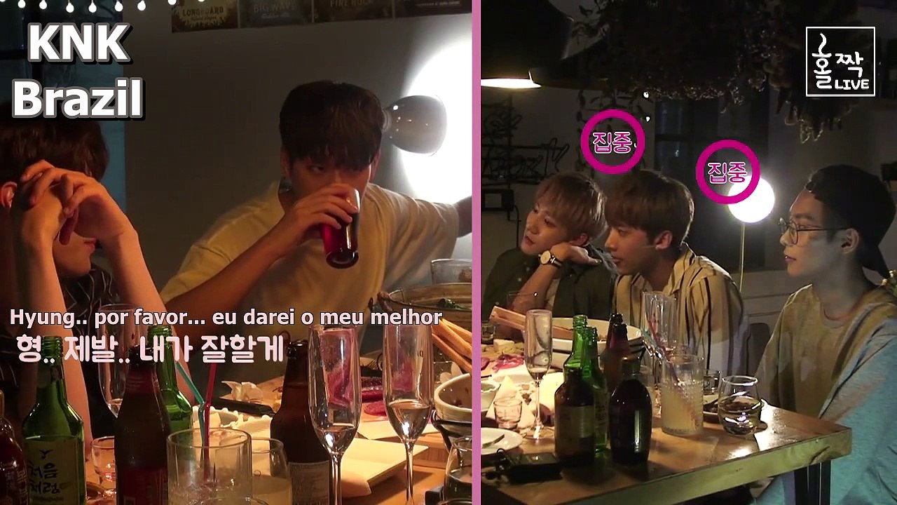 [PT-BR] KNK (크나큰) - Sipping Live #3