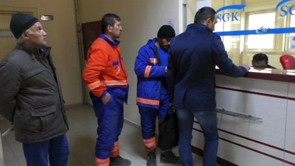 Taşeron işçiler hizmet dökümü için SGK’ya akın ettiler